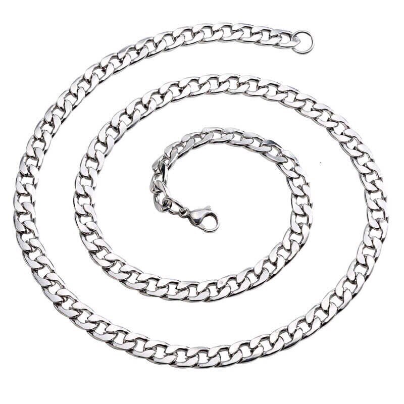 Chain Necklace dây chuyền vòng cổ titan dây xích phong cách Hip-Hop không gỉ không đen siêu bền nam nữ unisex