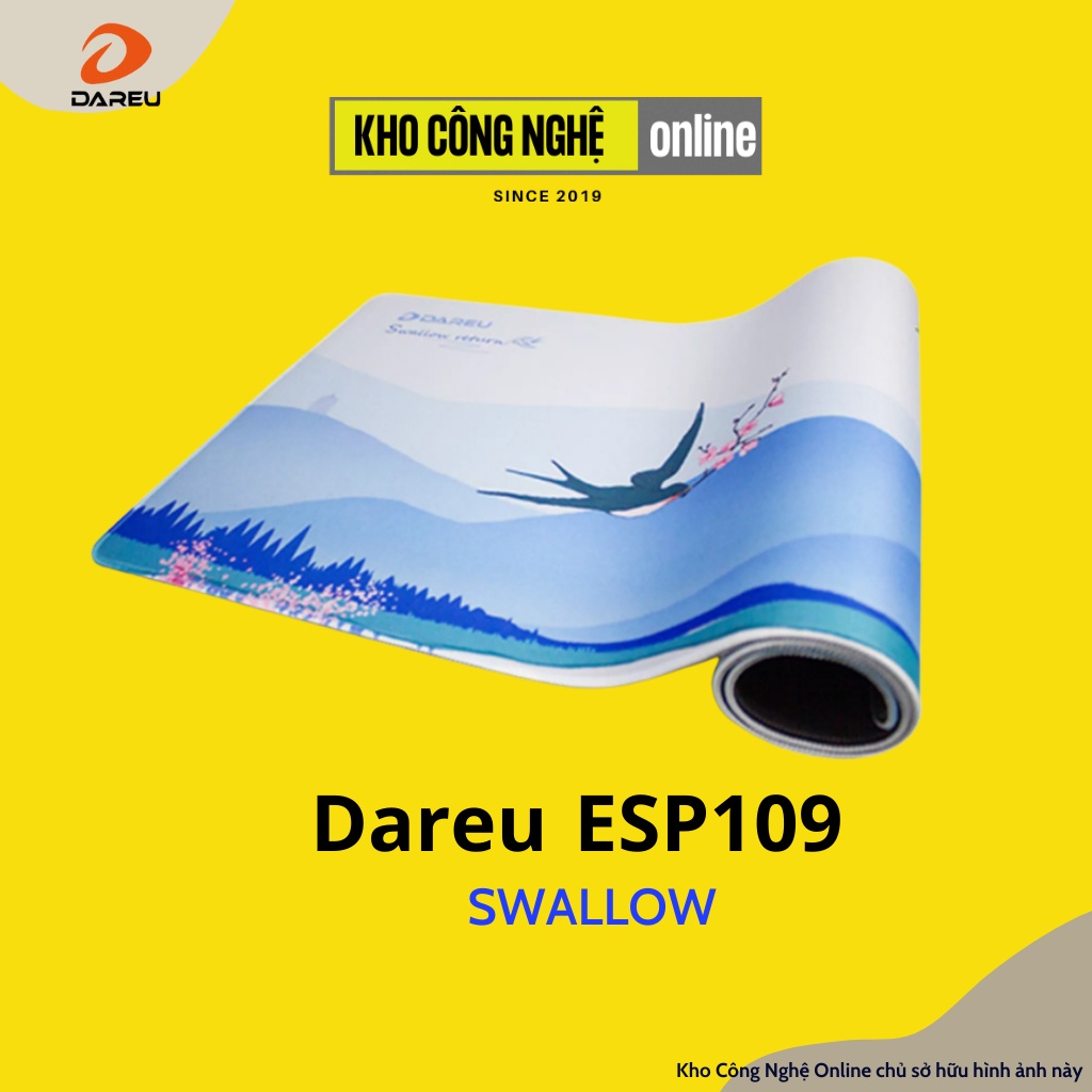 Bàn di chuột | Tấm lót chuột DAREU ESP109 PINK / DREAM / SWALLOW