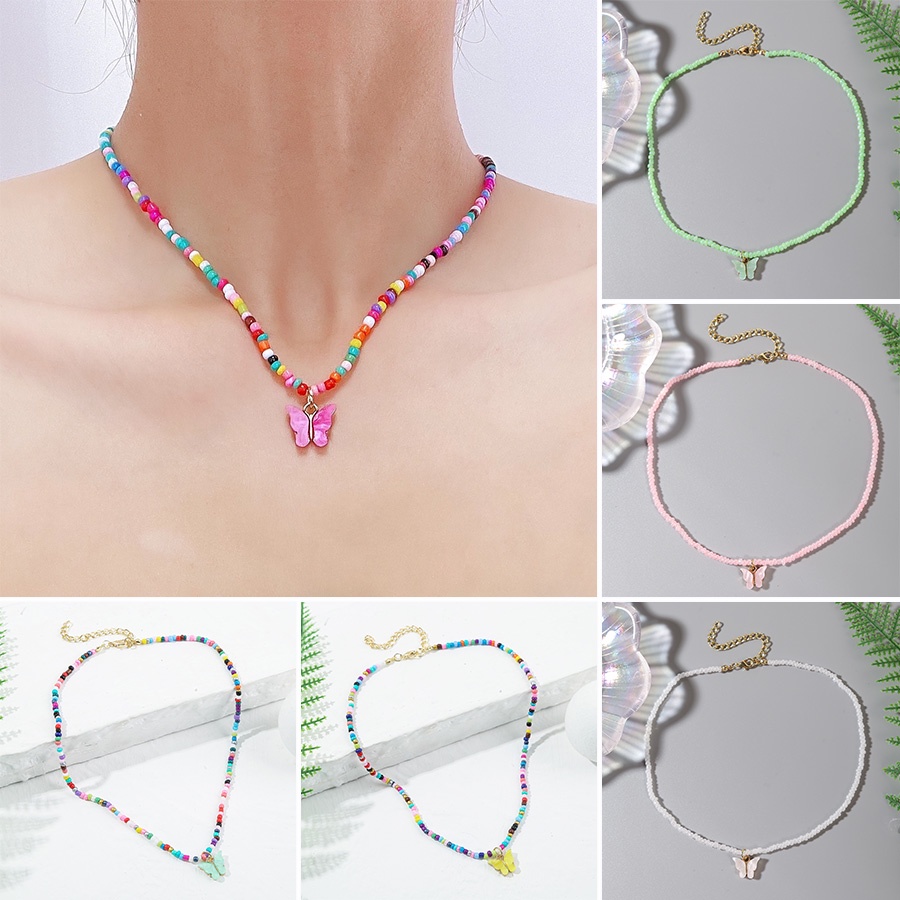 Dây chuyền RINHOO FRIENDSHIP mặt hình bướm đơn giản thời trang cho nữ