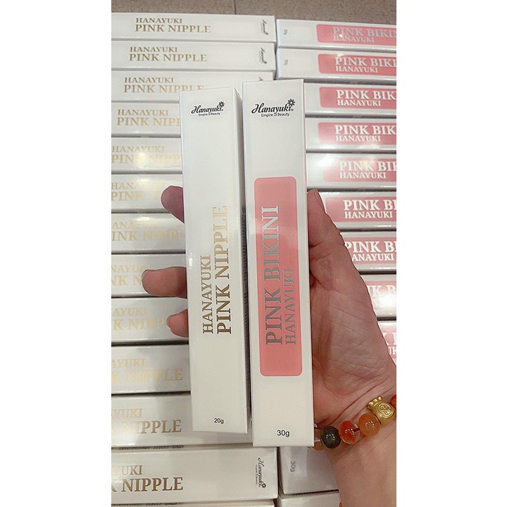 Sỉ - Kem làm hồng, khử thâm vùng_kín, vùng nách Pink Bikini Hanayuki chính hãng 30gr- Hanayuki Beauty Clinic