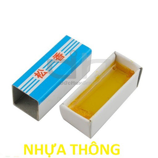 Nhựa thông hộp nhỏ.