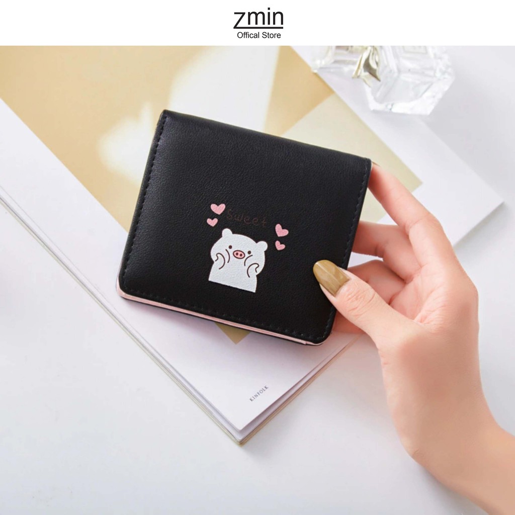 Ví nữ mini cầm tay Zmin, chất liệu cao cấp có thể bỏ túi - V005 | BigBuy360 - bigbuy360.vn