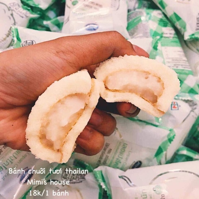 Bánh chuối tươi Thái Lan