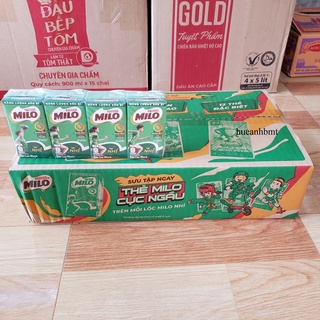Lốc 4 hộp sữa lúa mạch Milo Active Go 115ml