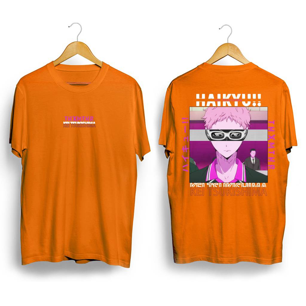 Áo Thun Thể Thao Tay Ngắn Dáng Rộng Họa Tiết Anime Haikyuu Plus Size Cho Nam Nữ