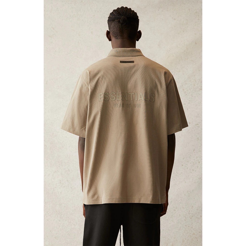Áo Polo FEAR OF GOD ESSENTIALS 3D silicon SS21
