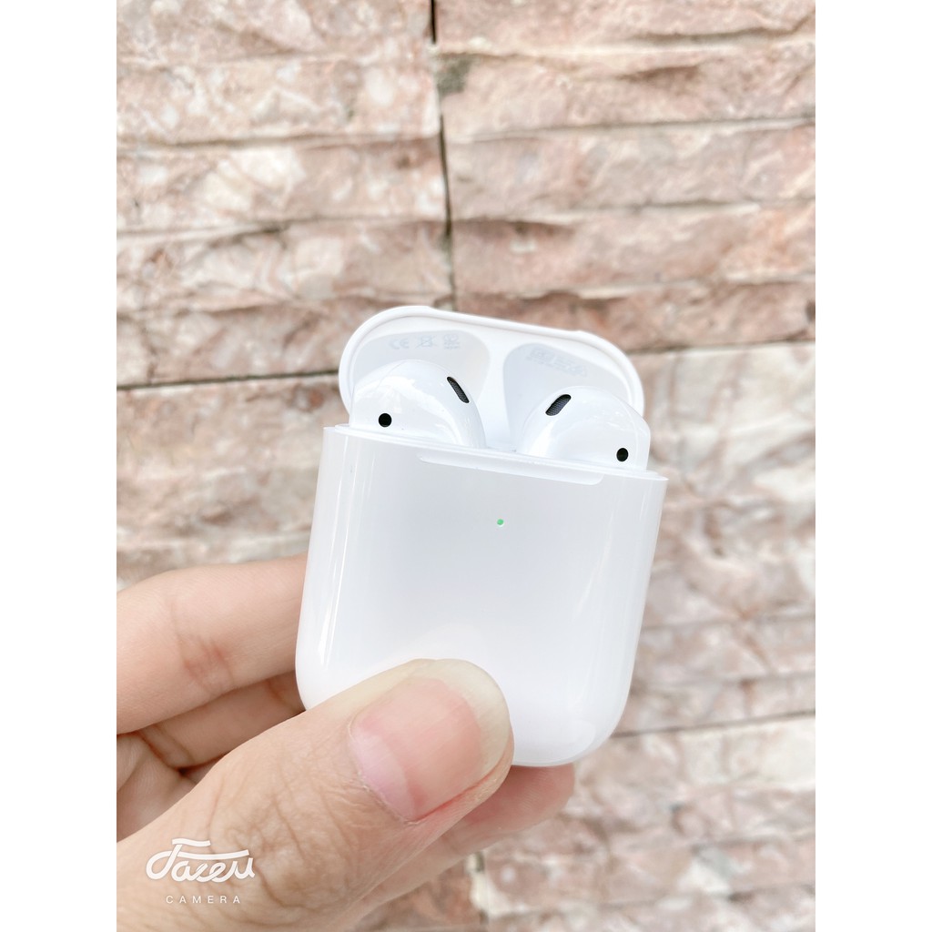 [AIRPODS 2] tai nghe bluetooth tws đôi tên định vi Phiên Bản airpod 2 cao cấp, Bass sâu, bản lề chống gập