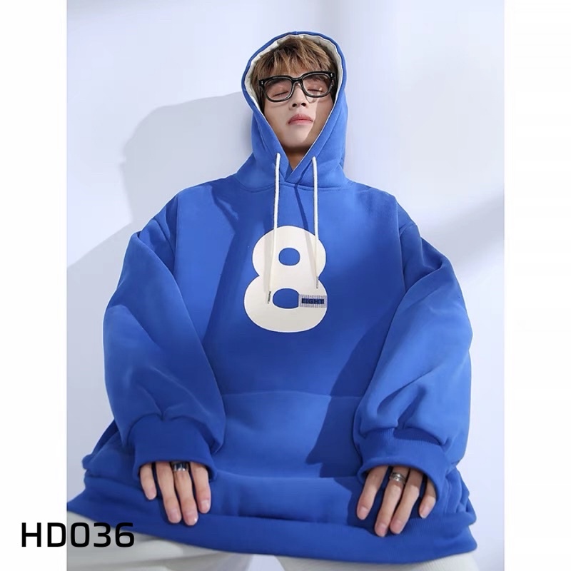 Hoodie 7 8 9 trend vải nỉ bông 2 lớp dày dặn êm - T2000 HD036