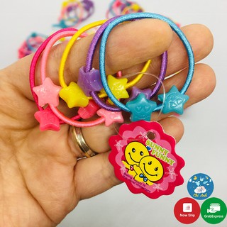 SET 50 chiếc Cột tóc cho bé co giãn nhiều màu