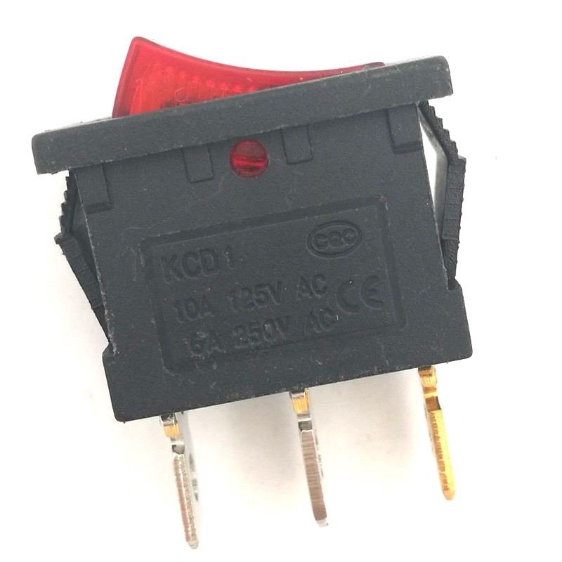 Bộ 5 Công Tắc Bật Tắt Mini 6A 250V/10A 125V AC 3 Chân 15*21mm