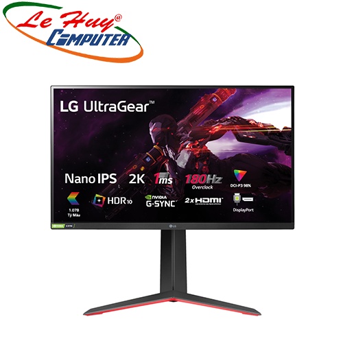 Màn hình máy tính LG 32GP850-B 32Inch 2K QHD Nano IPS 165Hz