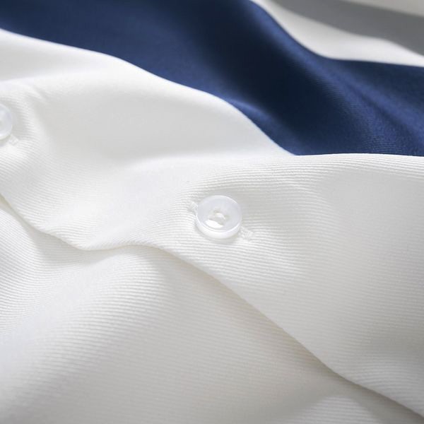 Áo Sơ Mi Trắng Phối Sọc Mr 94 cao cấp không nhăn không xù | BigBuy360 - bigbuy360.vn