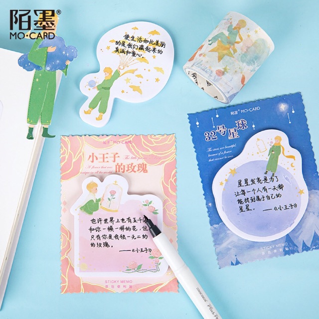 Giấy nhớ giấy ghi chú note hoàng tử bé