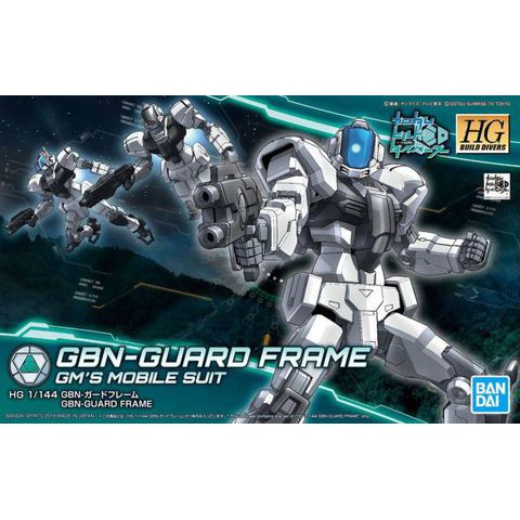 MÔ HÌNH GUNDAM HG BD 1/144 GBN-GUARD FRAME BANDAI GUNDAM BUILD DIVER HGBD