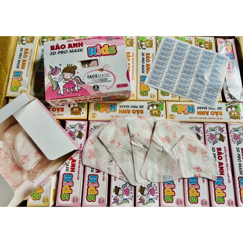 KHẨU TRANG 3D BÉ