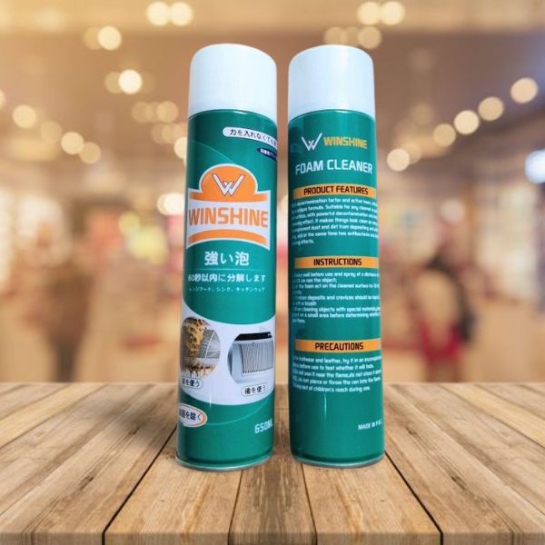 CHAI XỊT LAU CHÙI NHÀ BẾP, BỌT TUYẾT  TẨY DẦU MỠ ĐA NĂNG  - WINSHINE