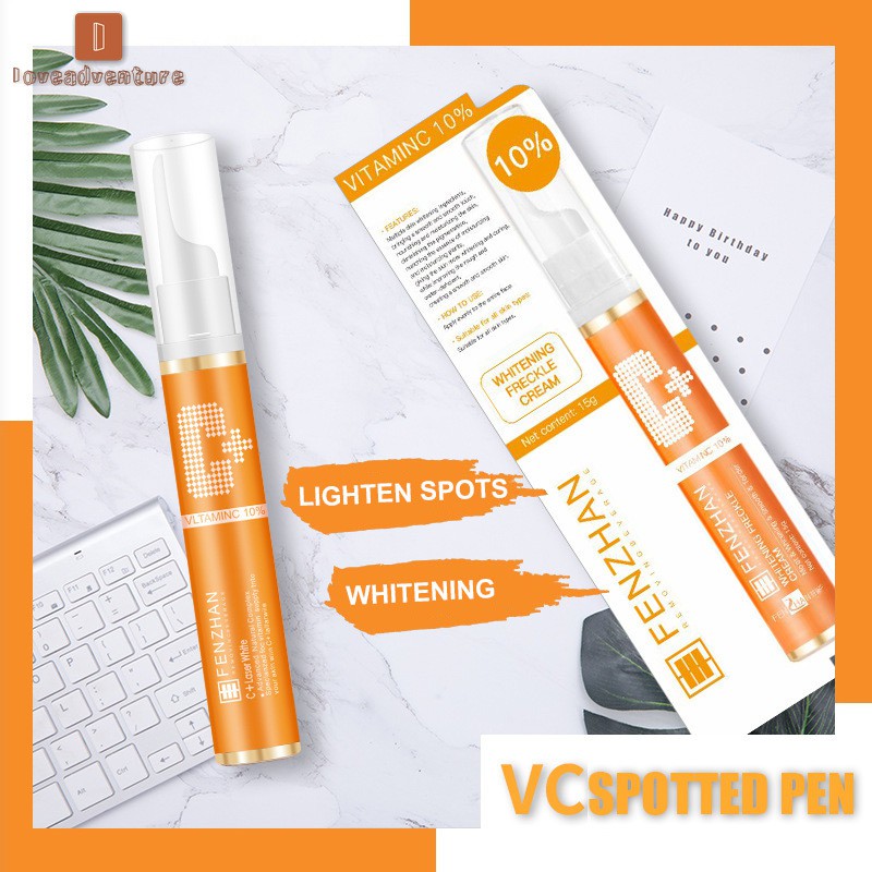 (Vitamin c 10%) Serum giúp làm mờ nám,tàn nhang,vết thâm mụn,sáng da đều màu.Serum Vitamin C, E ngừa mụn dưỡng trắng da