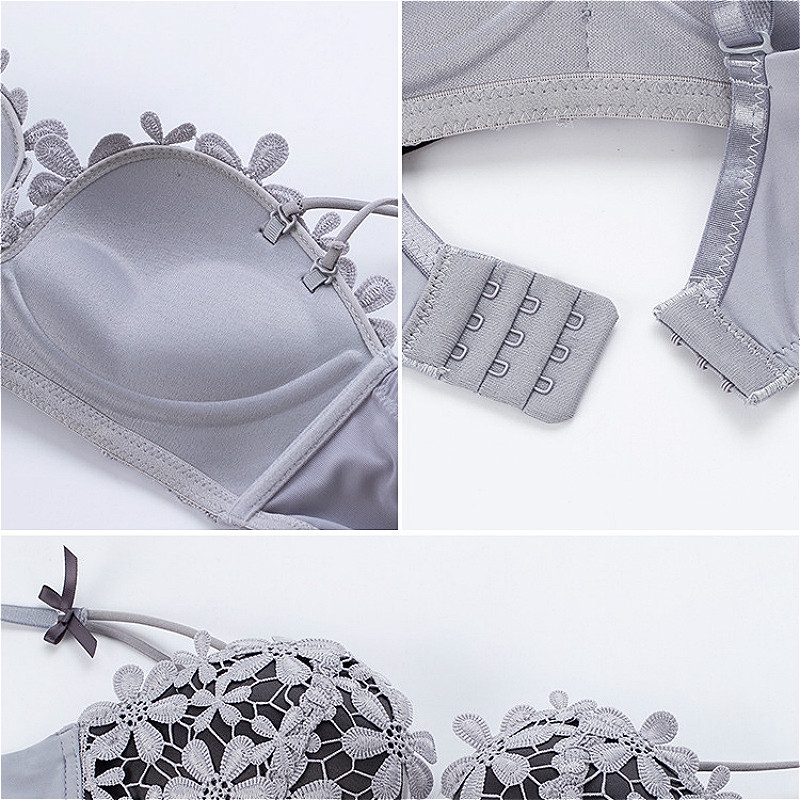 Áo ngực / set đồ lót thiết kế phối ren hoa gợi cảm cho nữ | BigBuy360 - bigbuy360.vn