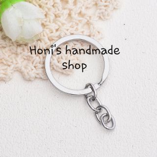 Móc khóa màu bạc vàng