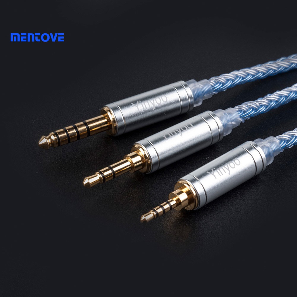 Dây Cáp Tai Nghe Mmcx / 2pin / Qdc 16 Lõi Mạ Bạc