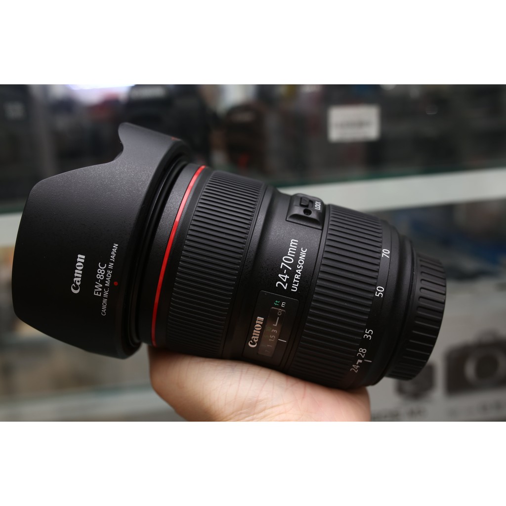 ỐNG KÍNH CANON EF 24-70mm F2.8 L II USM - LEN ĐA DỤNG ĐỜI MỚI LỢI SÁNG