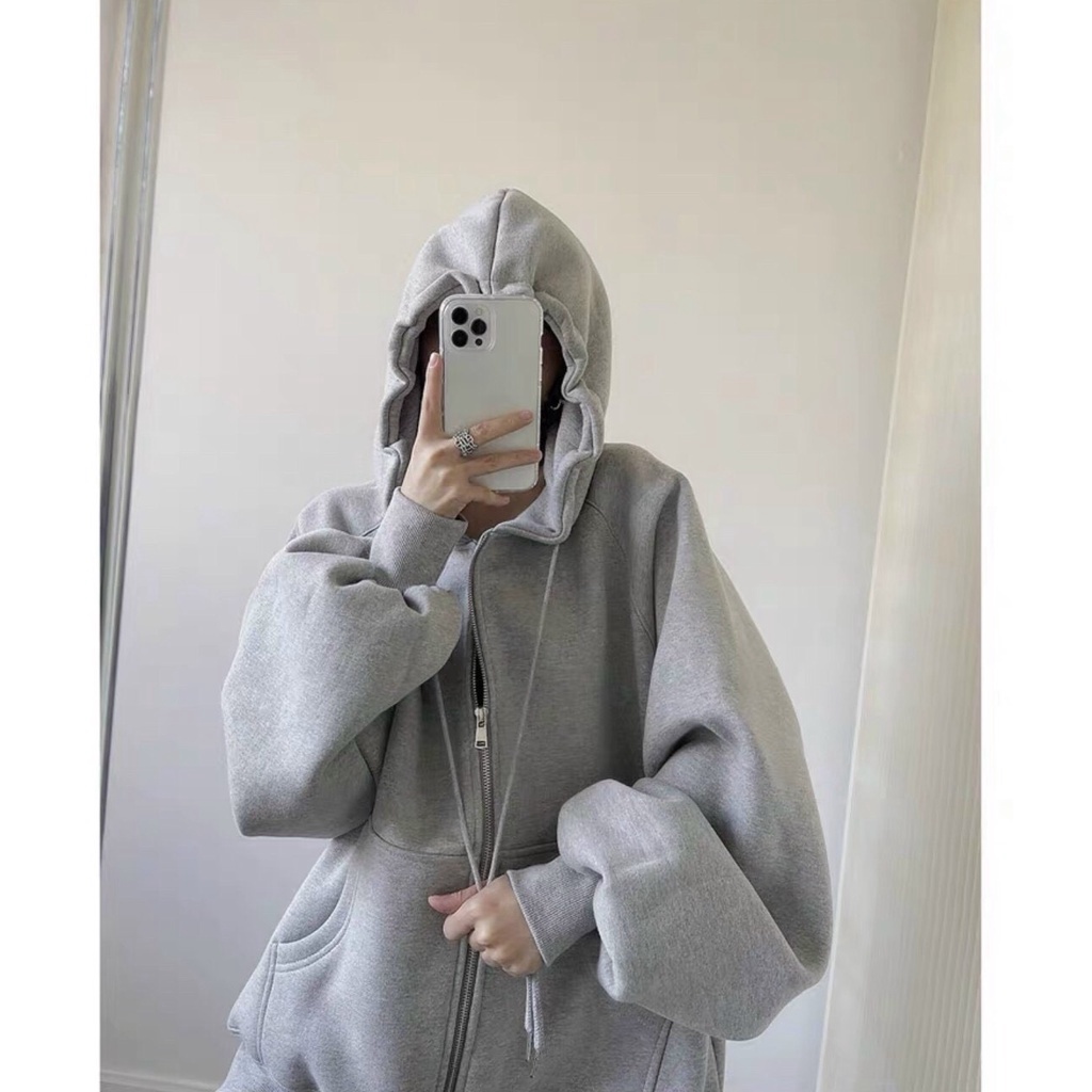 Áo khoác nỉ ngoại form to y hình cho các bạn trẻ thời trang genz 2022 cực hot LANA FASHION