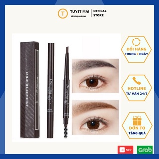 Chì kẻ mày Drawing Color Geometry Eyebrow Sena Beauty