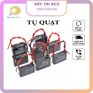 Tụ quạt 1,5uf đến 3uf - Tụ quạt bàn, quạt trần, quạt treo tường