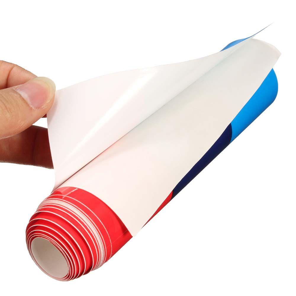 Miếng Dán Trang Trí Xe Hơi Bằng Vinyl Họa Tiết Kẻ Sọc Sáng Tạo