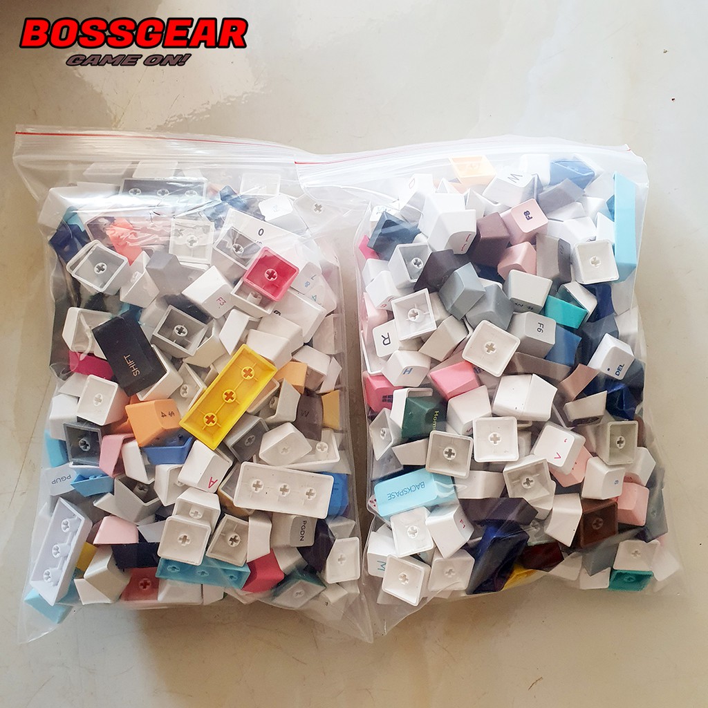 Grab Bag Keycap Cherry OEM PBT ABS 500g Keycaps Túi Keycap Ngẫu Nhiên