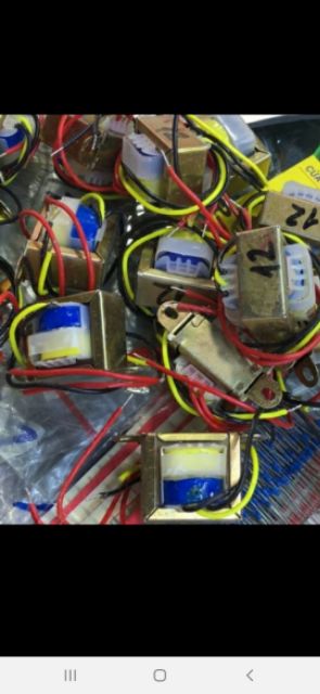 Biến áp nguồn có từ 3v 6v 9v 12v 15v 24v