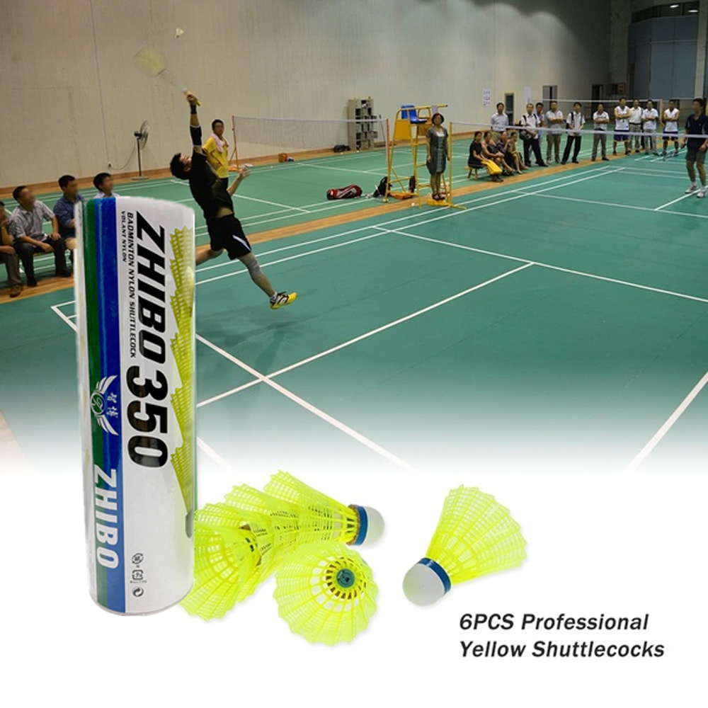 Set 6/12 quả cầu lông nylon bền cân bằng chất lượng cao