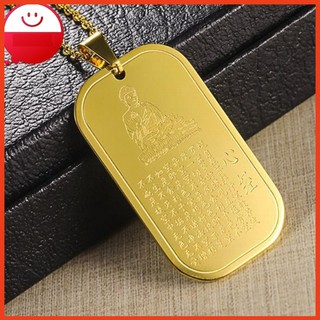 Vòng Cổ Thời Trang Khắc Chú Đại Bi Chất Liệu Titan Tránh Được Tà Ma, Hung Khí, An Thần Dễ Ngủ BM99