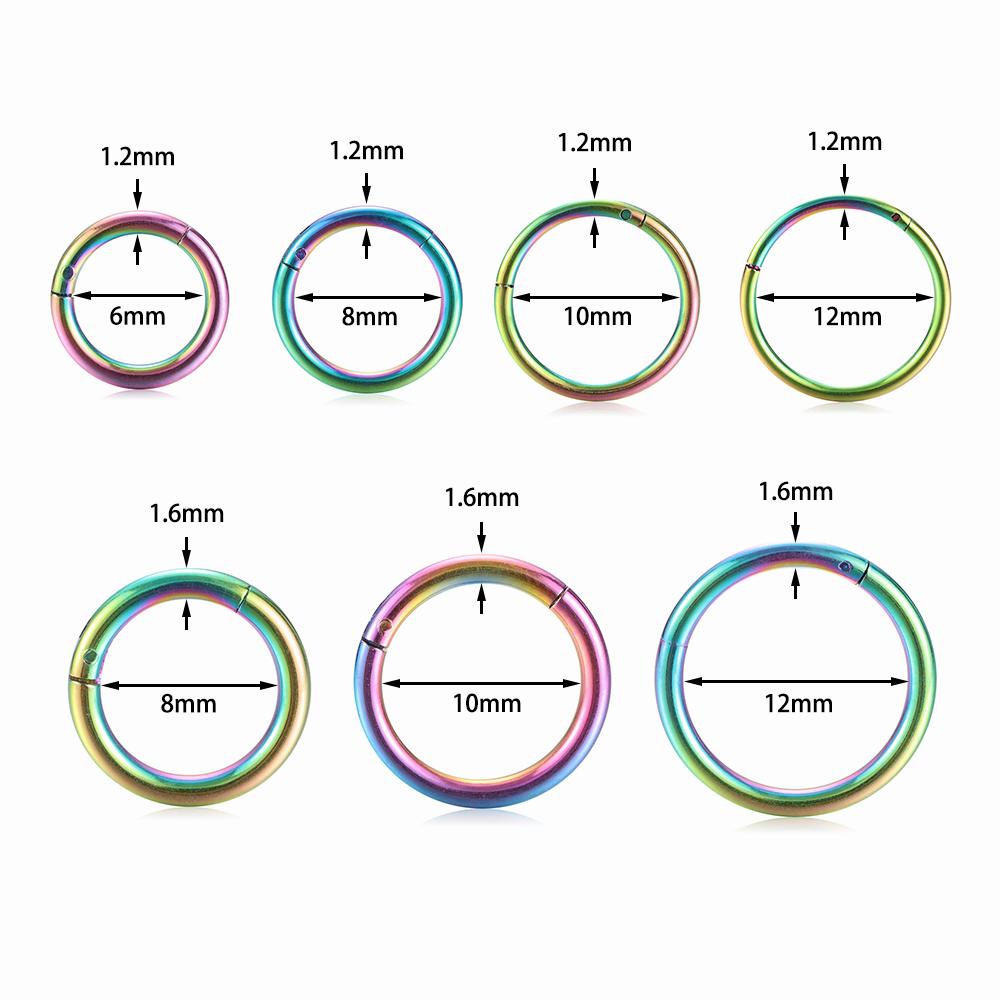 SUMU 1 Khuyên Mũi Bằng Thép Titan Thời Trang Cá Tính