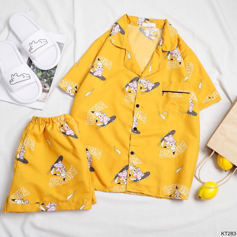 [Mã WAPUSH hoàn 12% xu đơn 99k] 𝑪𝑶𝑪𝑶 𝑩𝑰𝑲𝑰𝑵𝑰 Bộ Đồ Ngủ - Đồ Mặc Nhà Kate Thái ( KT283 ) | BigBuy360 - bigbuy360.vn