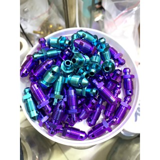 ốc gió titanium GR5 heo brembo 1.0 , heo adelin 10li răng 1.25 Adelin 4pis