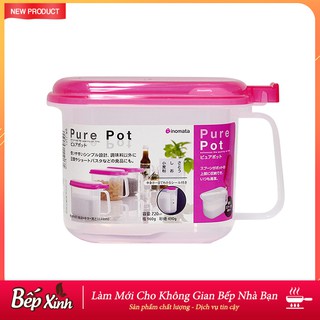 Hộp đựng gia vị màu hồng/ trắng/ nâu hàng Nhật