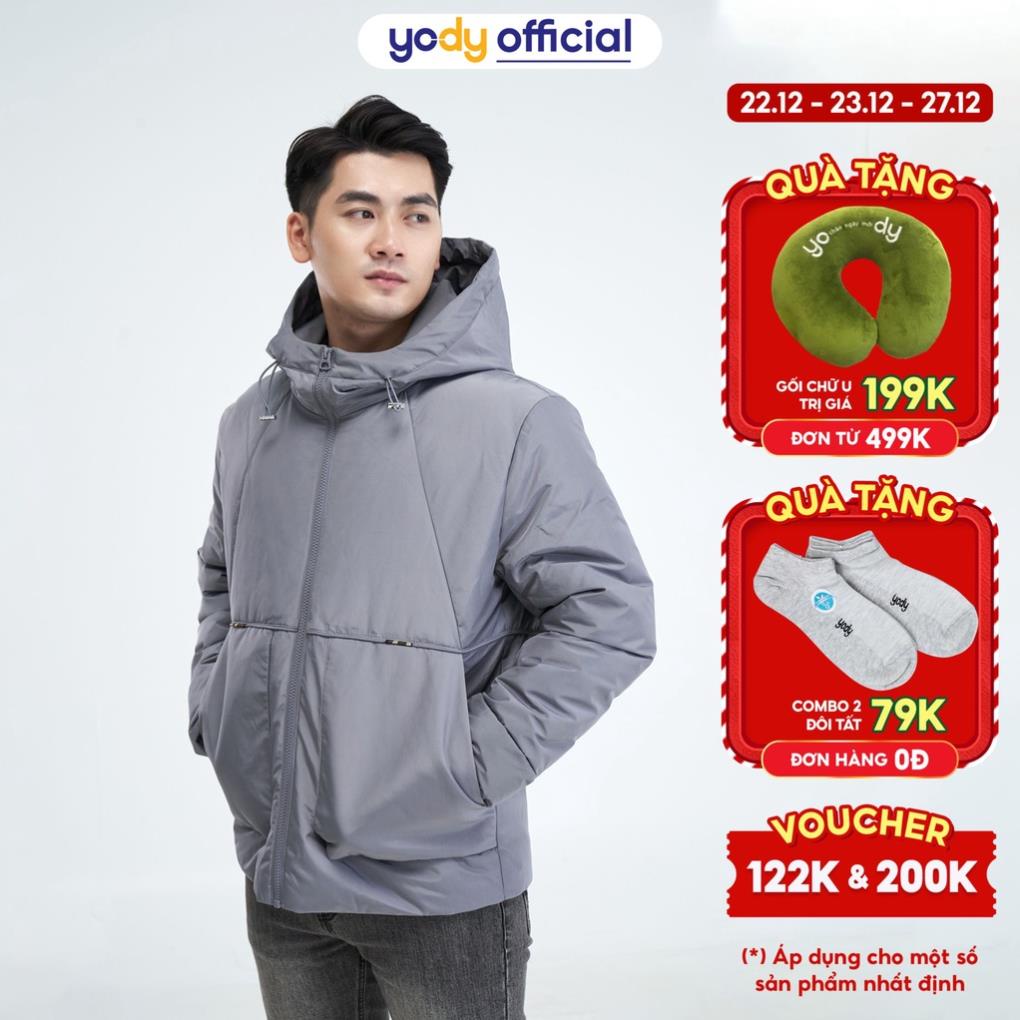 Áo phao nam YODY đại hàn chất liệu bông mỡ siêu mảnh giữ ấm PHM3002 😍 ^.