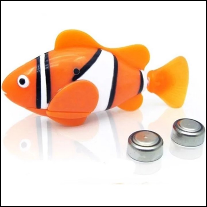 Chú cá Robo Fish bơi lội tung tăng được trong nước - Đồ chơi trẻ em thông minh, Đồ chơi cho bé vui nhộn