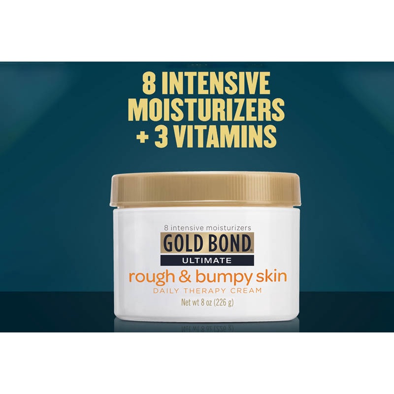 Kem dưỡng thể ban đêm Gold Bond Ultimate Rough &amp; Bumpy Skin Daily Therapy Cream