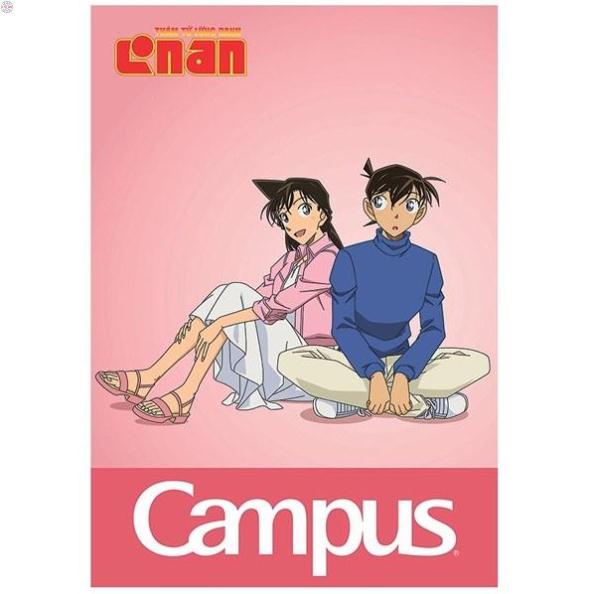 Vở Học Sinh B5 Kẻ Ngang Có Chấm 120 Trang ĐL 70g/m2 - Campus Conan Shinichi & Ran