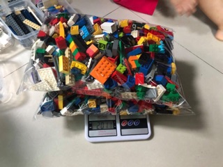 Lego xếp hình cân ký