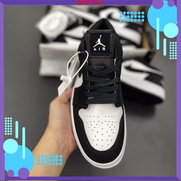 Giày Jordan đen trắng cổ thấp, Giày JD low panda nam nữ siêu hot dễ phối đồ – Hàng chuẩn Full Box Bill – ,SKU : >>>🇻🇳 Top1Vietnam 🛒>>> shopee.vn 🇻🇳🇻🇳🇻🇳🛒🛍🛒