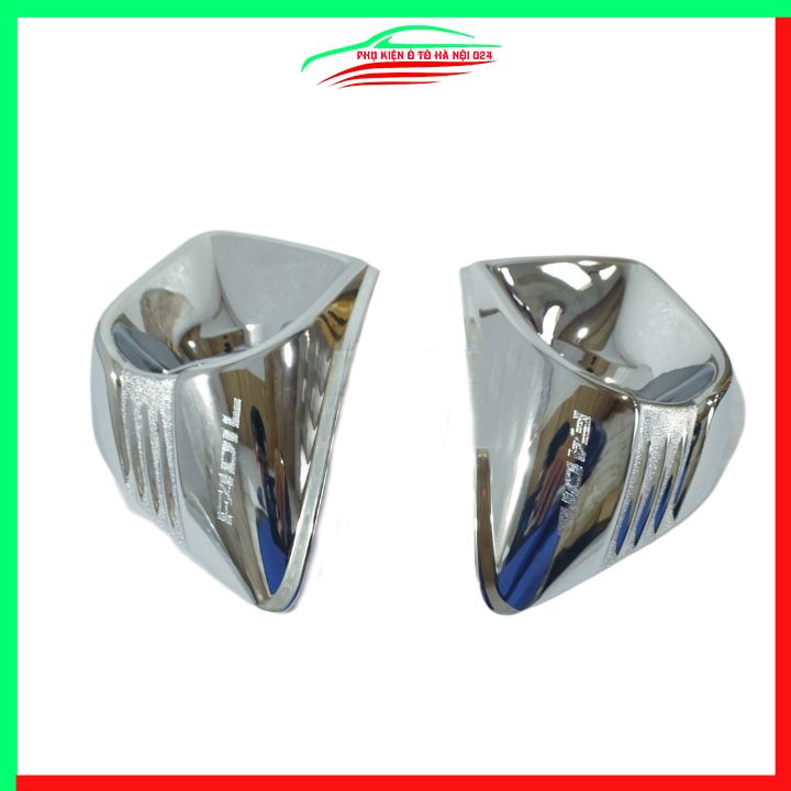 Ốp viền đèn gầm trước Fadil 2019-2022 mạ Crom chống trầy trang trí làm đẹp xe