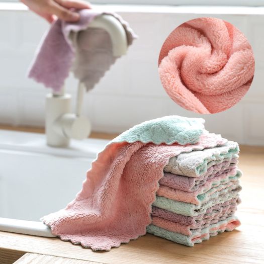 Set 10 khăn lau đa năng 2 mặt
