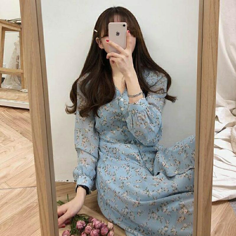 VÁY HOA NHÍ PHONG CÁCH VITAGE CỰC XINH