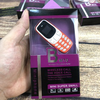Điện Thoại Mini L8STAR BM10 -Điện Thoại Mini Giá Rẻ Siêu Nhỏ - 2 Sim 2 Sóng, Hỗ Trợ Khe Cắm Thẻ Nhớ, Nghe Nhạc MP3