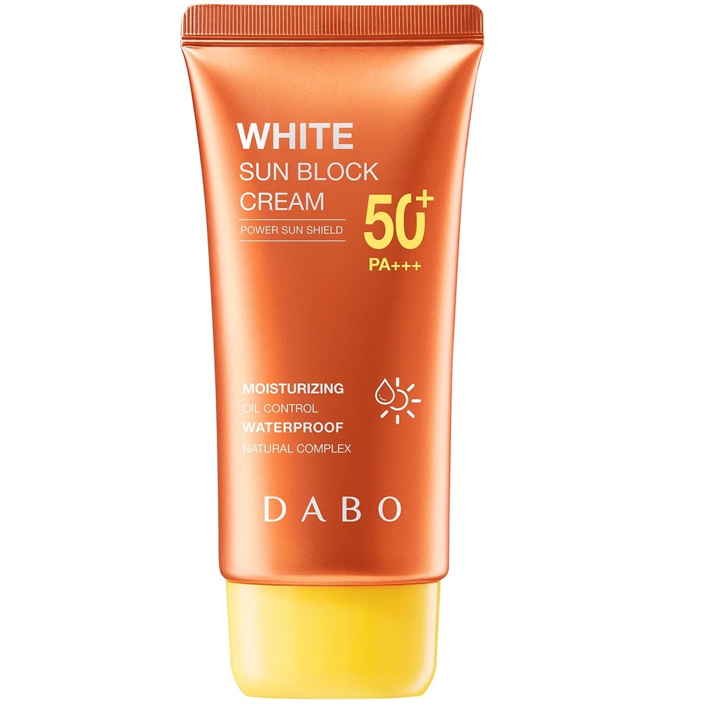 Hàng Chính Hãng- Kem chống nắng trắng mềm da hoa cúc DABO WHITENING SUN BLOCK spf 50 pa +++ Hàn quốc 70ml