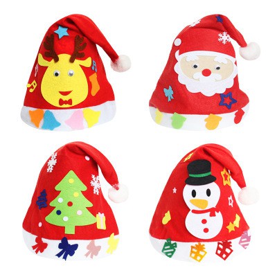 Đồ trang trí giáng sinh bằng vải nỉ hình người Tuyết, cây thông Noen