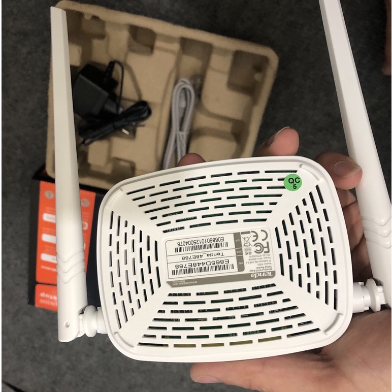 Bộ phát wifi kích sóng Tenda N301 2 Râu Chuẩn N300Mbps Hàng Chính Hãng